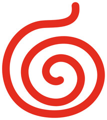 A 3D red percent symbol icon for business discount rates