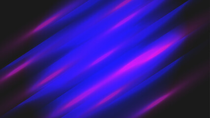 Abstract vibrant blue pink diagonal light streaks on dark background. Motion Abstract Backgrounds. Neon lines of light.Laser beams.Vector flash