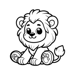 a illustration of lion