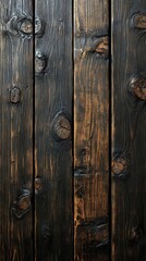 Dark Aged Wooden Planks Texture