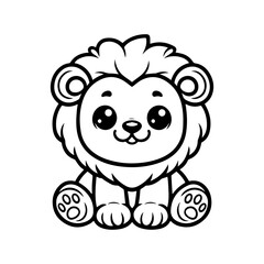 a illustration of lion