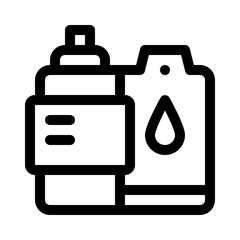 Water Bottle & Hydration Pack line icon