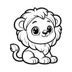 a illustration of lion