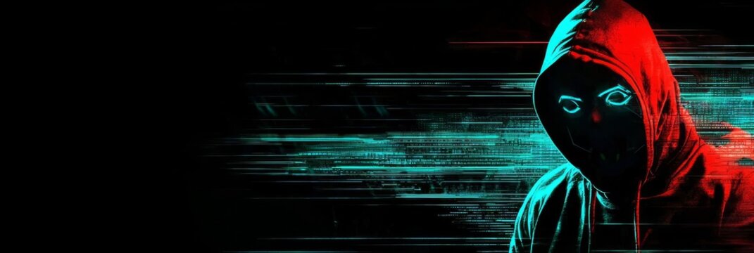 This image captures the essence of cybersecurity themes with a dramatic flair.