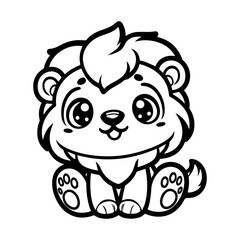 a illustration of lion