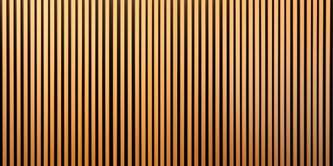 Obraz premium Stylish wooden slats enhance sound absorption in modern interiors.