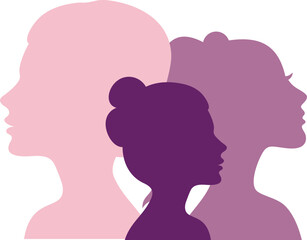 International Women's Day Silhouette