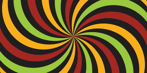 A groovy hippie style alphabet design. Vector Retro Alphabet Design. Vintage 3D Typeface with Colorful Rainbow Layers. Decorative Letters in 70s Style