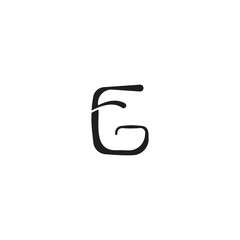 gf letter logo