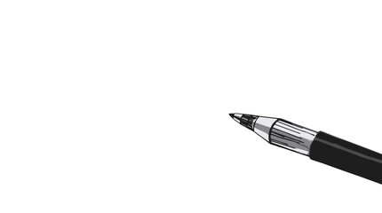 Black Pen Illustration