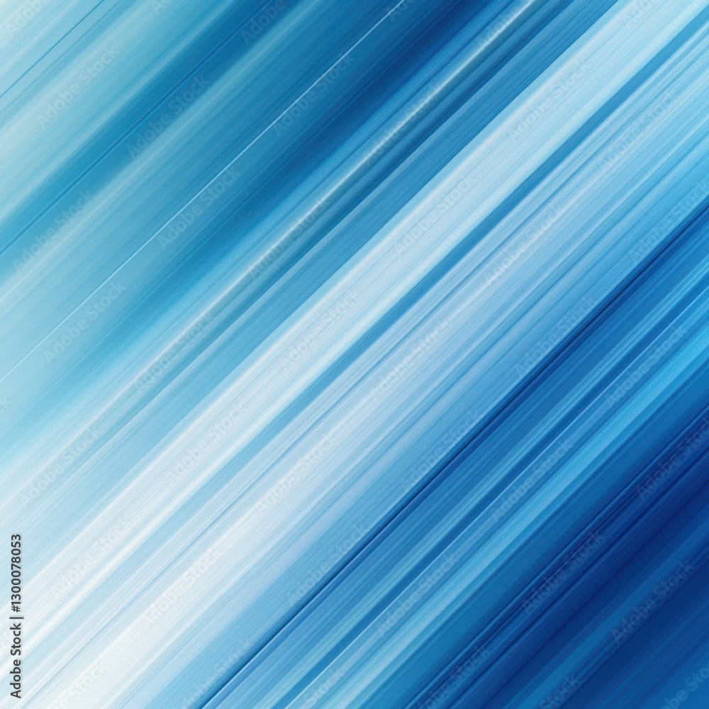 Poster abstract blue motion blur background with horizontal lines and stripes, dynamic texture for modern d