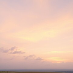 Obraz premium Serene Pastel Skies