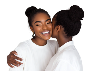 Young Couple in Love, Expressing Affection and Happiness