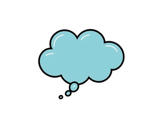 Creative thought bubbles illustrating ideas in a digital space concept art calm environment vibrant viewpoint