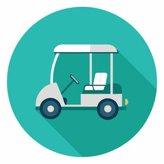 vector golf cart