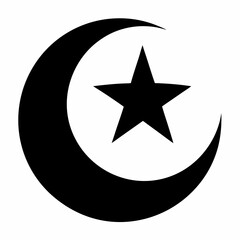 star icon on black background