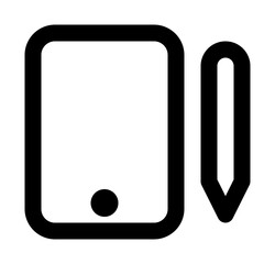 multimedia outline icons