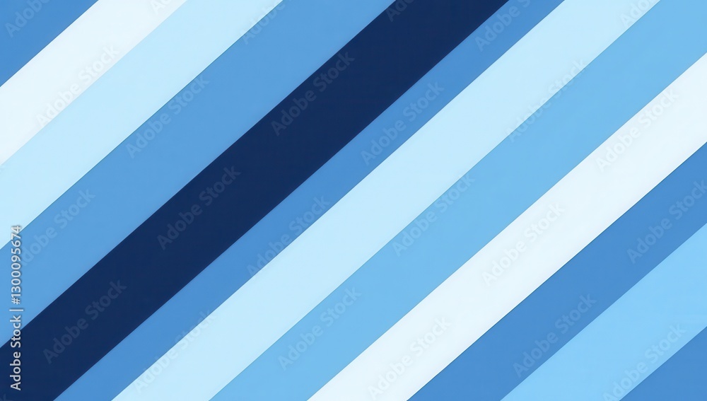 Poster abstract diagonal stripes in varying shades of blue creating a modern and vibrant background suitabl