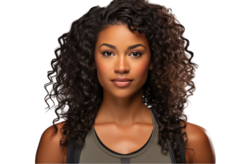 Fitness Woman Portrait – Strong and Empowered Athlete