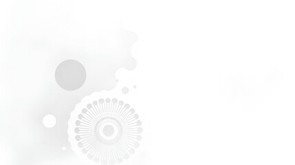 Fondo de degradado radial gris claro a blanco