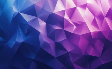 Obraz premium Abstract geometric background featuring vivid shades of blue, purple, and pink with a modern and dynamic texture effect for creative designs