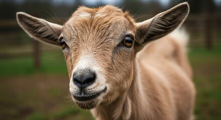 Obraz premium close up of a goat