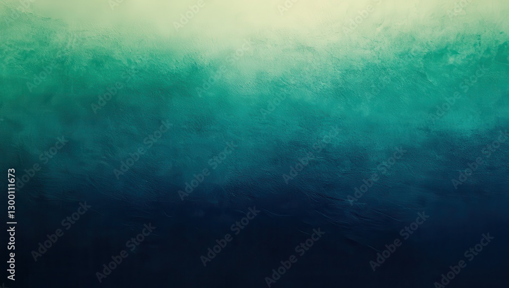 Poster abstract gradient background with soft tones transitioning from light green to deep blue hues suitab