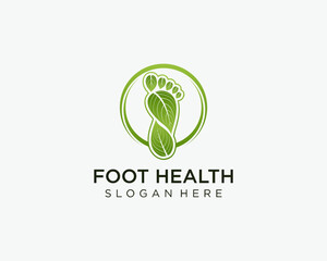 Foot health logo