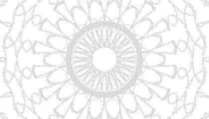 guilloche rosette for certificate or diploma