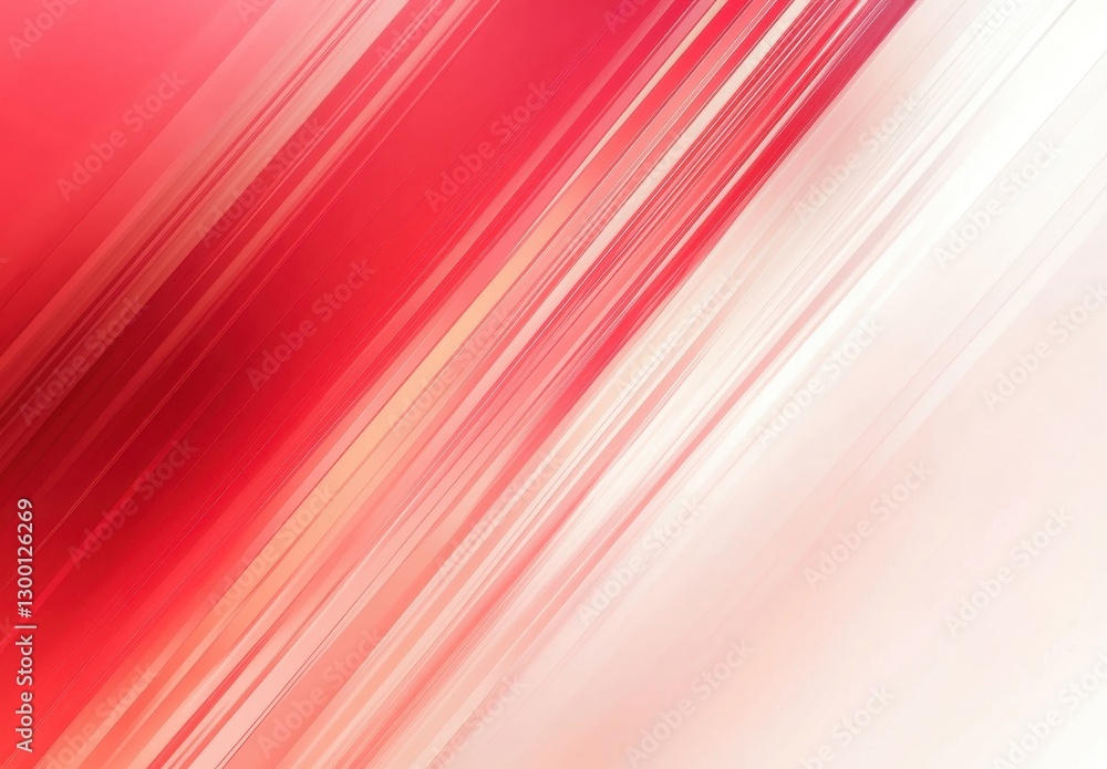 Poster abstract red and soft white lines creating a dynamic and modern background for creative projects and