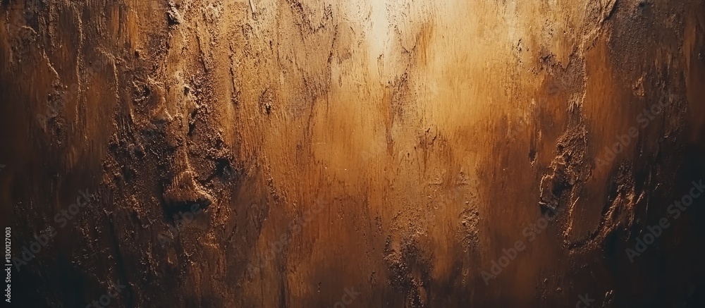 Aufkleber rustic wooden background in warm brown tones with textured patterns showcasing the organic grain and