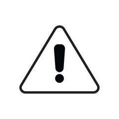 danger sign design vector template icon illustration