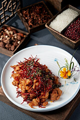 Fried Crispy Pork with Spicy Peppercorns
