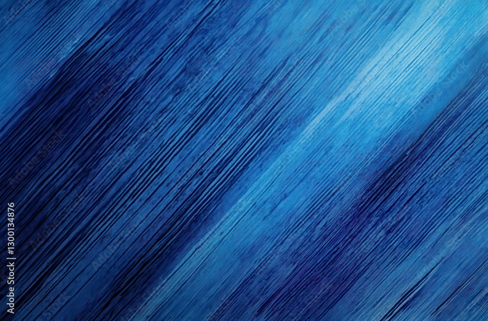 Poster abstract textured background in various shades of blue, depicting movement through layered patterns 