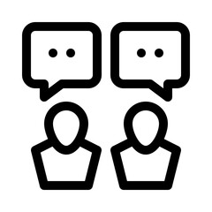 Counseling line icon