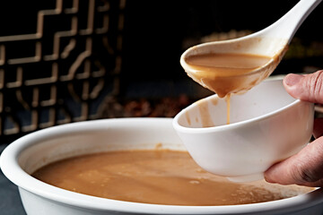 Nutritious and delicious whole grain black bean paste