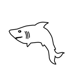 Shark Outline Vector 