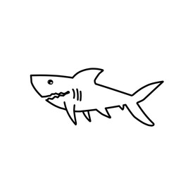 Shark Outline Vector 