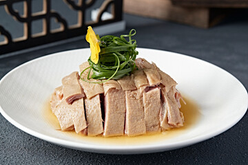 Braised goose meat