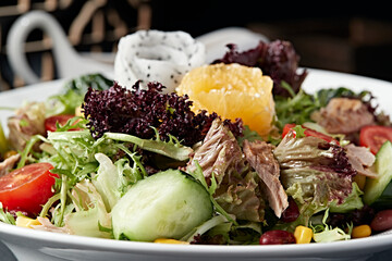 Tuna and Vegetable Salad