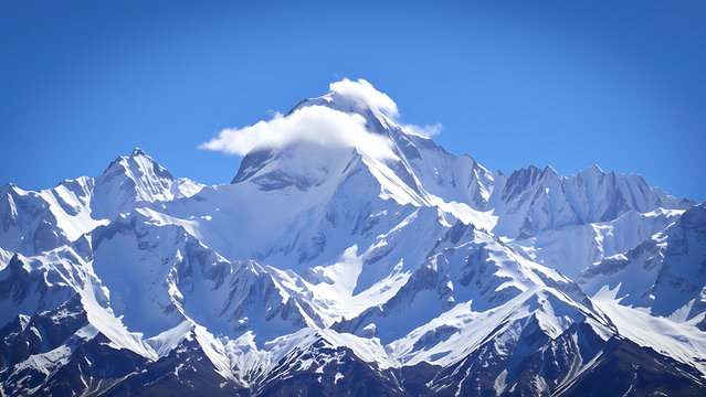 The Spaghetti Tour is a traverse of the Monte Rosa massif. Winter snow-covered mountain peaks in Europe. Great place for winter sports
