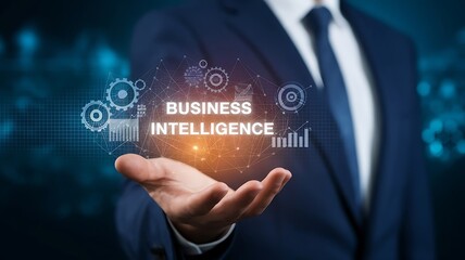 Business Intelligence (BI) Concept – Data Analytics, Big Data Insights, and Dashboard Visualization, business intelligence abstract, business intelligence data, business intelligence dashboard, data

