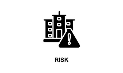 Risk Isolated Vector Illustration