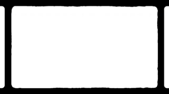 Vintage super 8 mm frame overlay