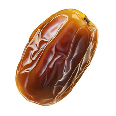 Obraz premium Isolated medjool date showcasing rich texture