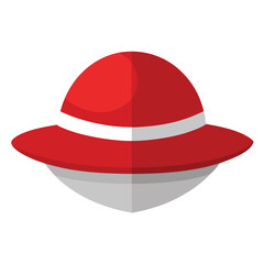 colorful hat vector image on white background 