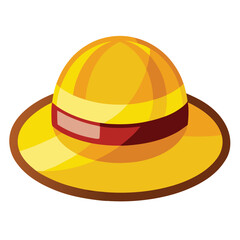 colorful hat vector image on white background 