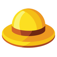 colorful hat vector image on white background 