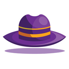 colorful hat vector image on white background 