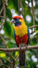 Obraz premium blue and yellow macaw